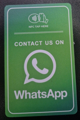 Nfc whatsapp contact - whatsapp, us
