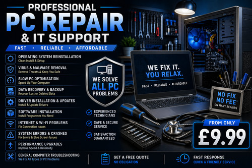 Professional repair it - pc,